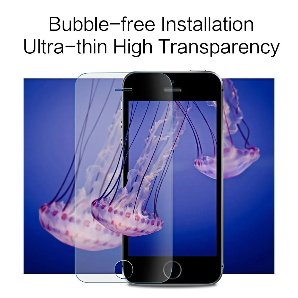 Защитное стекло 9H HD для iPhone протектор экрана из закаленного стекла X XS 11 Pro Max XR 7 8 5s