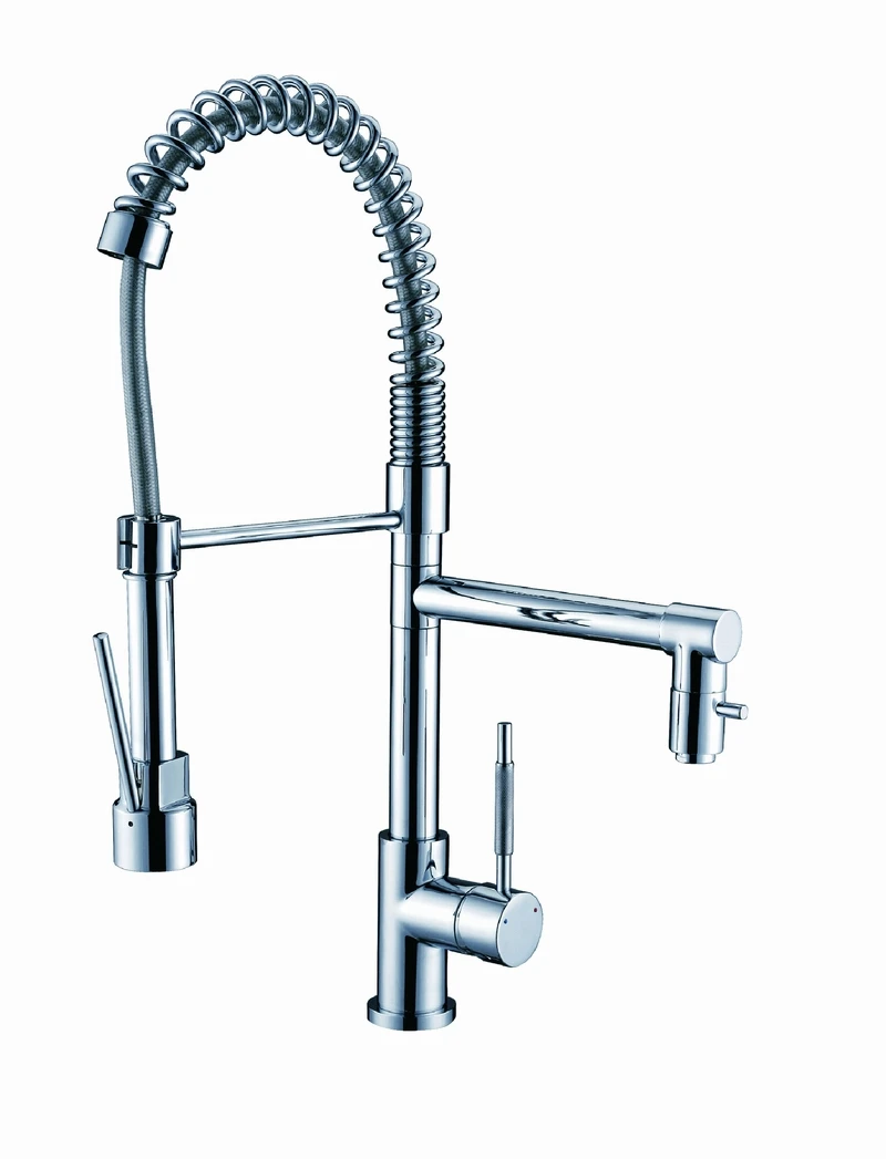 Pre Rinse Pull Down Spring Kitchen Faucet With Pot Filler Pre Rinse Pull Down Spring Kitchen Faucet With Pot Filler