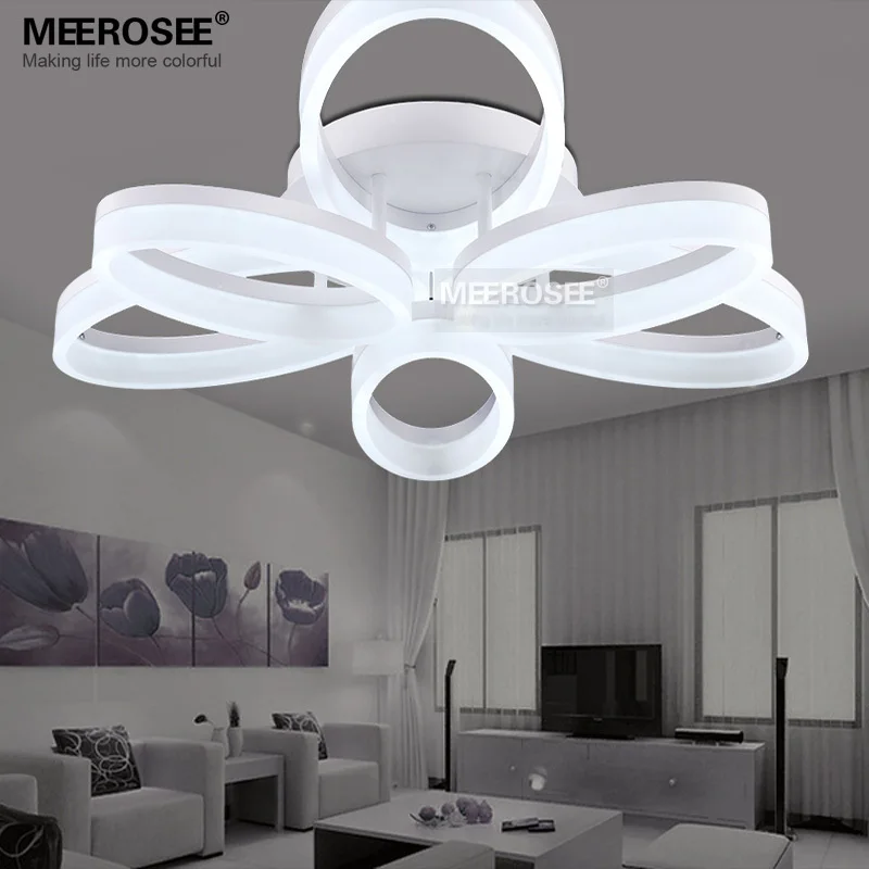 Acrylic Flush Ceiling Lights White Light Frame Home Decorative Acrylic Flush Ceiling Lights White Light Frame Home Decorative Lighting Fixtures Oval Led Re Lamp For Living Room In From