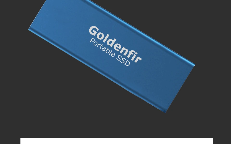 Goldenfir портативный SSD USB 3,1 512GB 1 ТБ внешний твердотельный накопитель для бизнеса и бизнеса