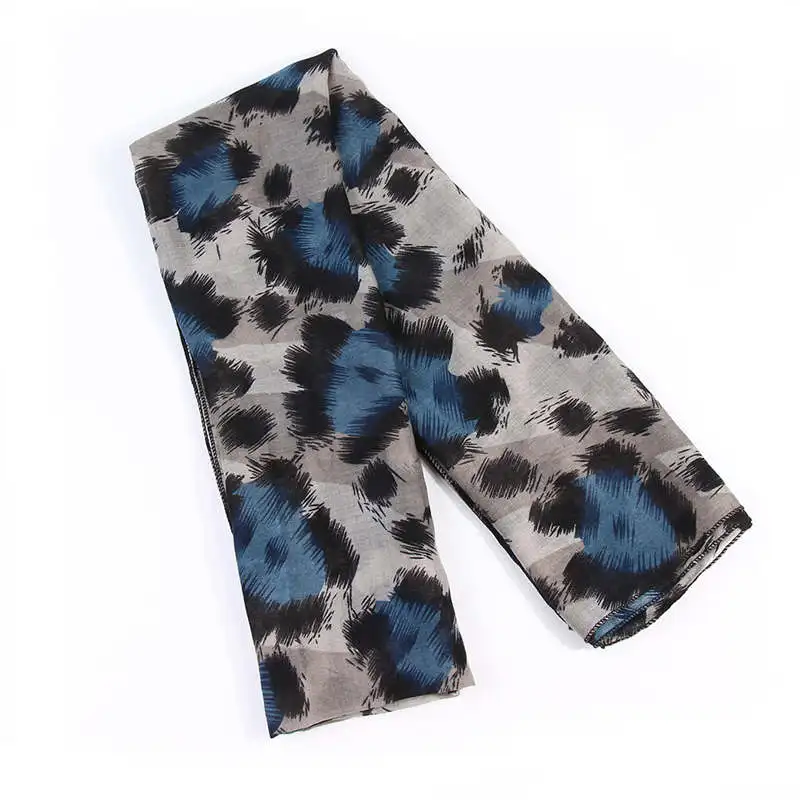 Women Ladies Leopard Print Scarf Wrap Shawls Headband Soft Shawl Long palatine women's scarves handkerchief hijab scarf 40MA0422
