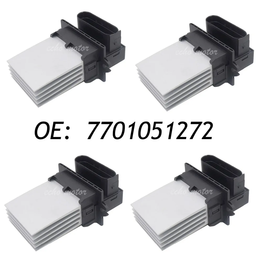 

New 4pcs HVAC Heater Blower Resistor Fan Control Module For Renault Clio II 7701051272 509921 (GFJDZRN001) Genuine