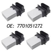 New 4pcs HVAC Heater Blower Resistor Fan Control Module For Renault Clio II 7701051272 509921 GFJDZRN001