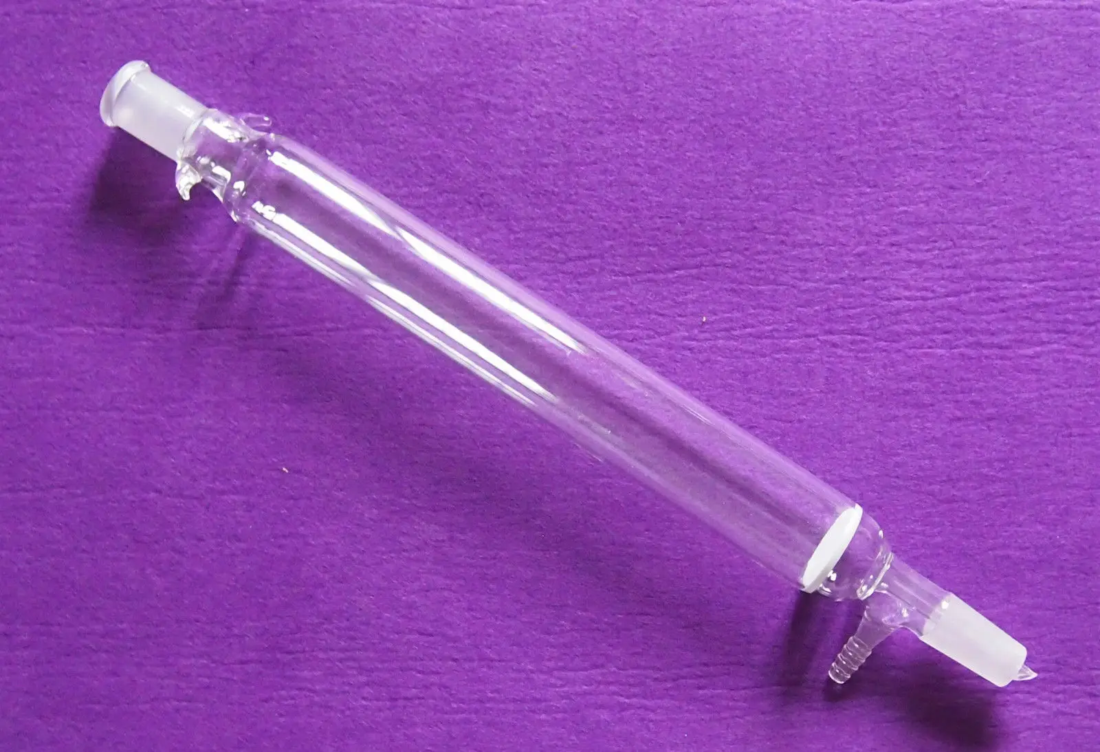 400ml,24/40,30CM,Glass Chromatography Column,OD=45mm,10mm Vacuum Hose