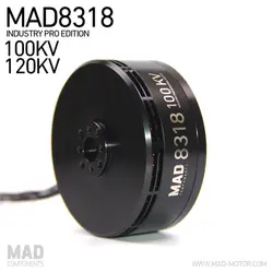 Бесщеточный двигатель MAD8318 IPE KV120 KV100 для радиоуправляемых дронов Квадрокоптер гексакоптер Octcopter w/EZO бесщеточный