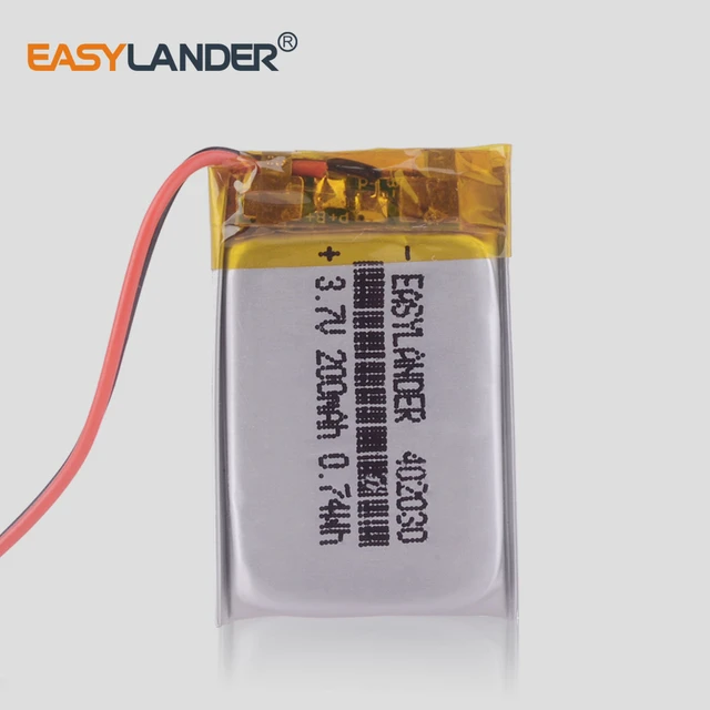 3 line 3.7V lithium polymer battery 103443 1800MAH for Game Machine MP3  Player GPS navigator Drift Stealth 2 action camera - AliExpress