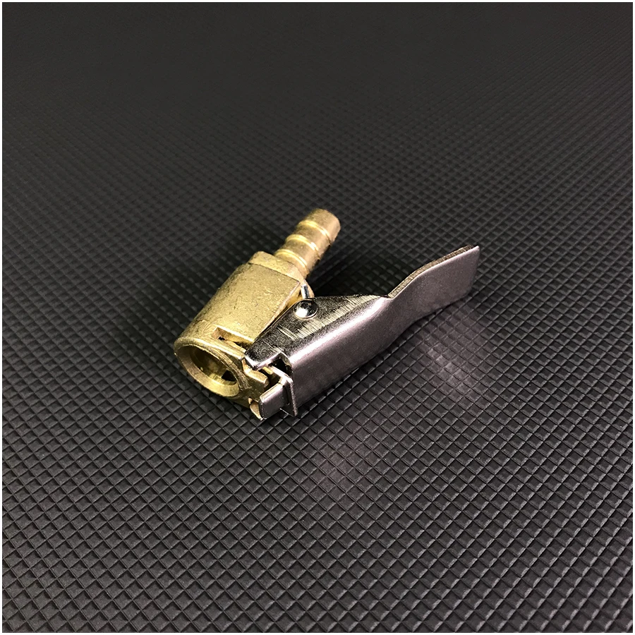 Car Auto Zinc Alloy 6mm Tyre Wheel Tire Air Chuck Inflator Pump Valve