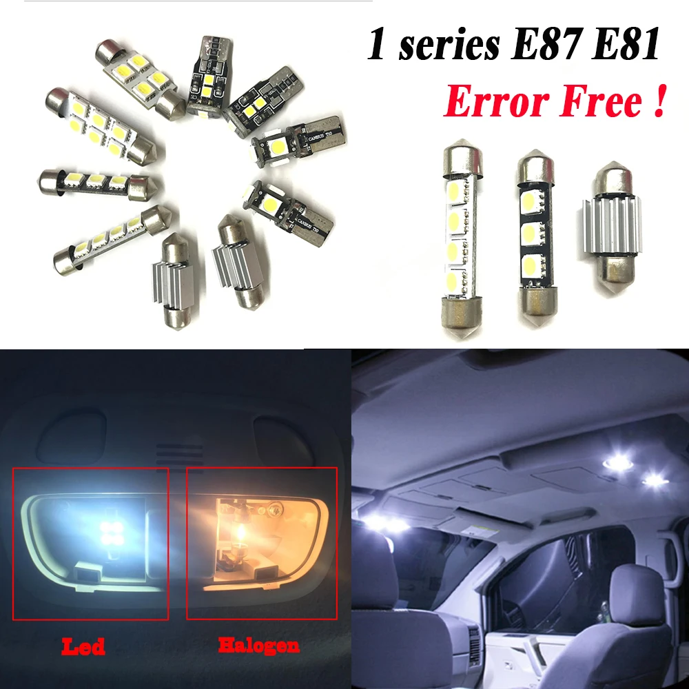 13x Canus Светодиодная лампа для интерьера комплект Bmw 1 серии E87 E81 116i 118d 118i 120d 120i 123d 130i