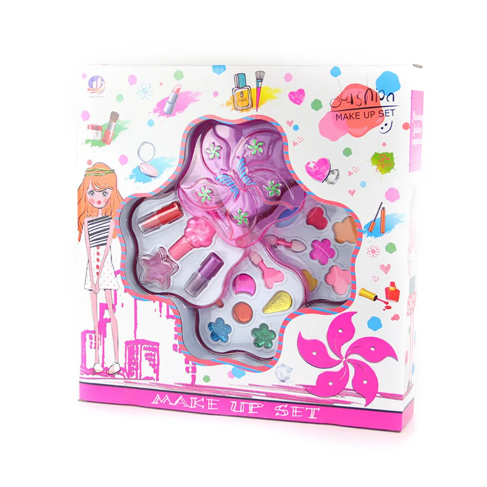 Детская имитирующая Косметика Макияж игрушка девушка ювелирные изделия Макияж bBox ролевые игры красота и модные игрушки