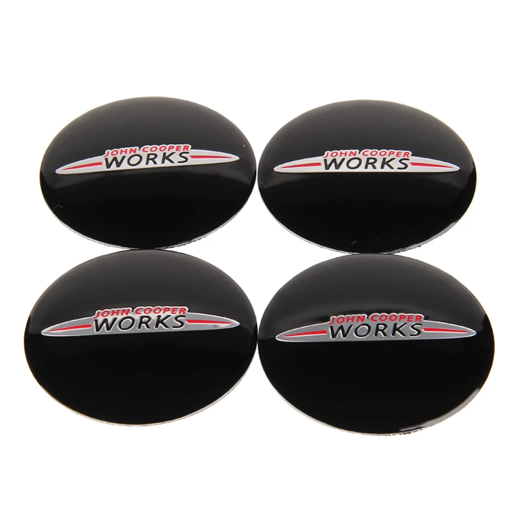 

Car Styling Wheel Center Hub Cap Stickers 56.5mm JCW Emblems For MINI Cooper R50 R52 R53 R55 R56 R57 R58 R59 R60 R61 R62 F55 F56