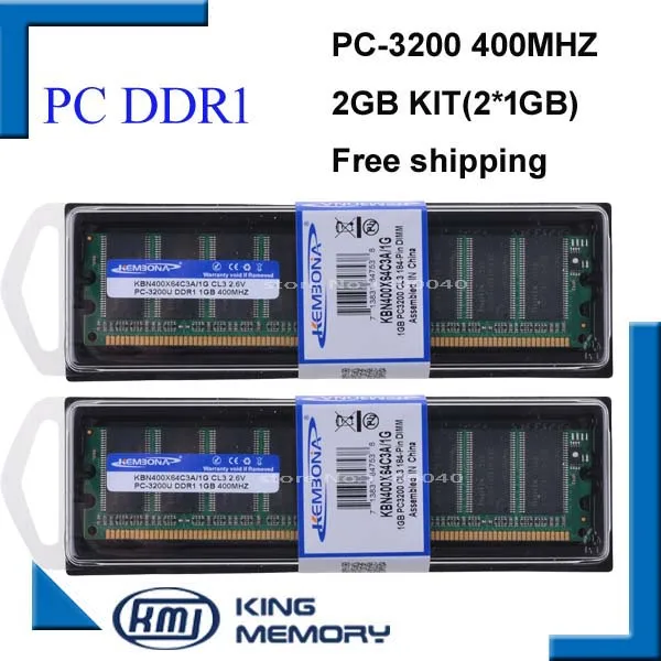 Desktop ddr1 400Mhz 2GB PC-3200 for All Motherboard Desktop desktop ram memory desktop memory
