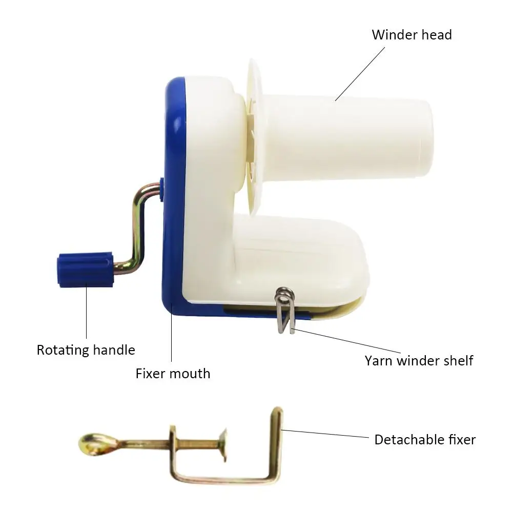 Вязальная машина для дома, ручная работа, шерстяная пряжа, шаровая обмотки, скручивающая машина, аксессуары для вязания