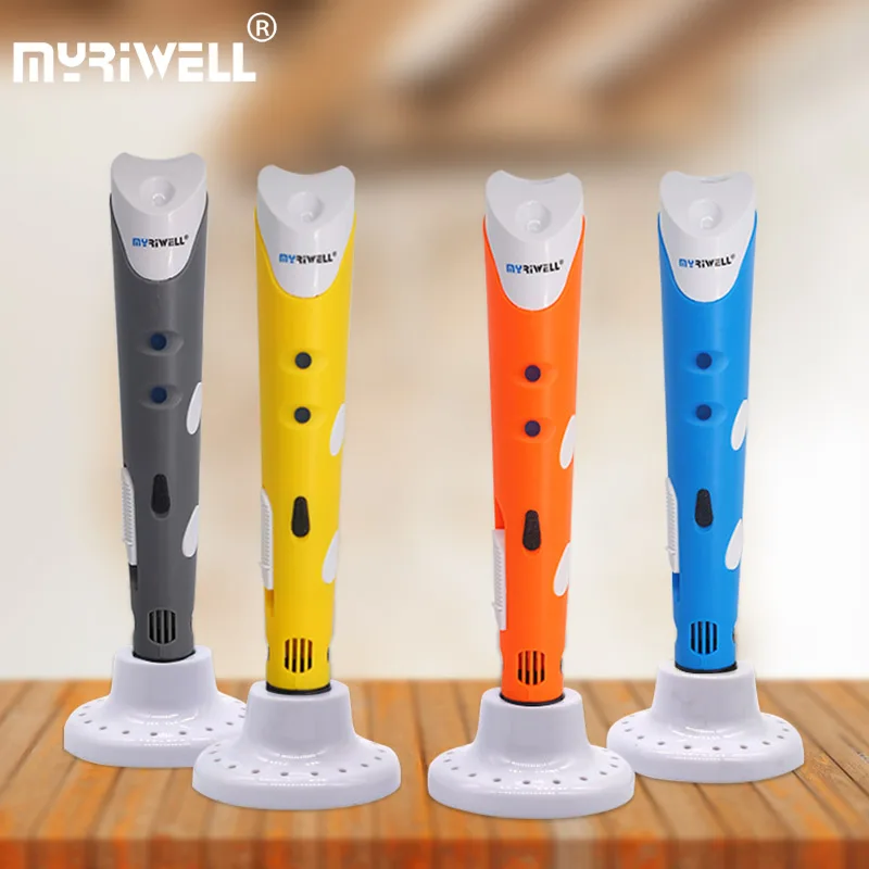 Myriwell 3D Ручка rp 100a с 20 цветами 100 м диаметр 1,75 мм нити Детские Креативные 3D инструменты для рисования лучший подарок на день рождения