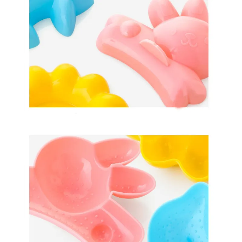 6 Baby Grinding Food Supplement Baby Food Maker Shake Rice Ball Mold Cutter Food Decoration Kids Lunch DIY Mould Kitchen Tools
