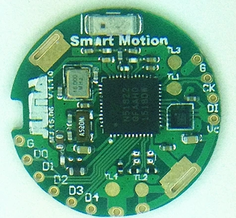 

free shipping NRF51822 SMP Bluetooth Mini development board BLE4.0 low power 2.4GHz board load motion sensor