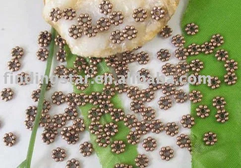 

700 pcs Antiqued copper Daisy spacer beads 5mm M303C