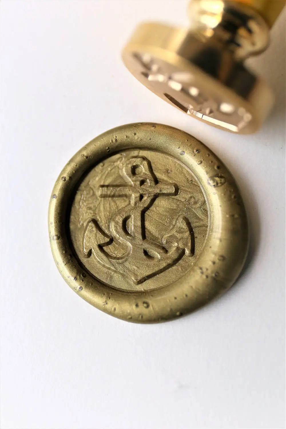 Anchor design Wax Seal stamp invitation,wax seal stamp,wedding card