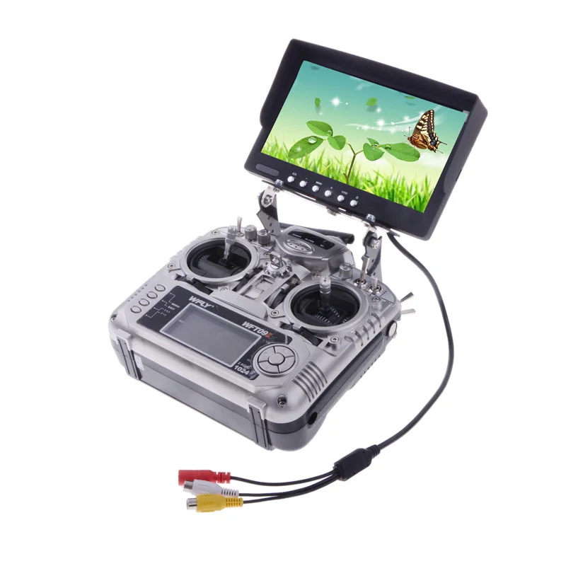 

Carbon Fiber FPV Monitor Mount Holder/Display Mounting Bracket for Transmitter