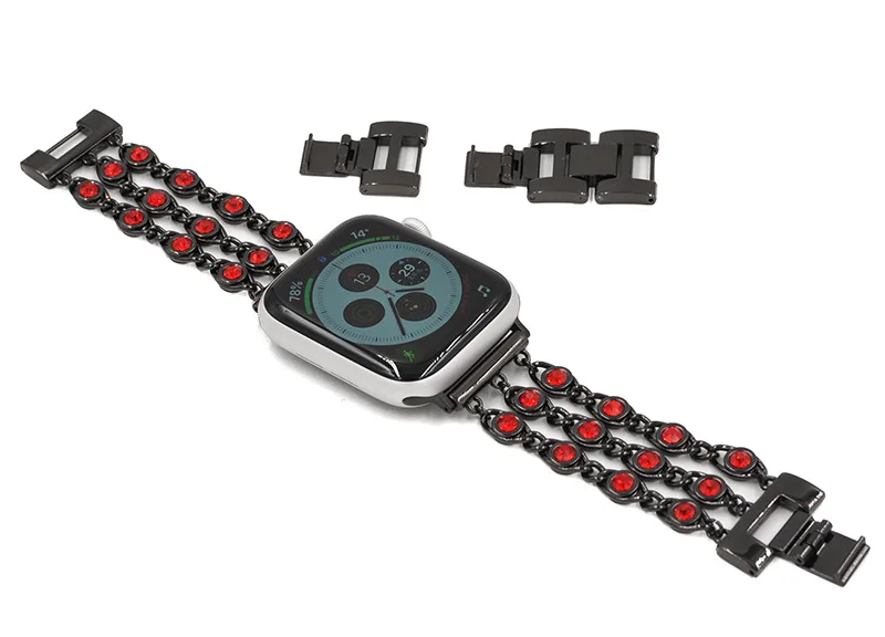 Ремешок для Apple Watch Series 1 2 3 4 ремешок женская мода наручные браслет для iWatch 38 мм 42 мм 40 мм 44 мм ремешок AW811