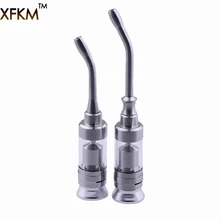 XFKM 510 Long Drip Tip Electronic cigarette Stainless Steel for 510 drip tip mouthpiece for ego 510 Atomizer Mouth Mouthpiece