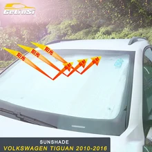 GELINSI автомобиля Зонт окно Shelter для Volkswagen Tiguan 2010 2011 2012 2013