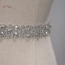 Handmade Rhinestone Belt Crystal Wedding Dress Belt Bridal Belt Sash Waist Belt Satin Ribbon Gold Silver Wedding Accessories New