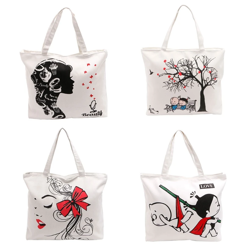 

Fashion Women Shopping Canvas Shoulder Bag Messenger Purse Satchel Tote Handbag