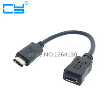 

Reversible Design USB 3.1 Type C Male Connector to Micro USB 2.0 Female Data Cable for Nokia N1 Tablet &Mobile Phone