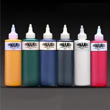 Высокое качество Динамический цветные чернила для перманентного макияжа для средства ухода за кожей краски 8 унц. татуировки пигмент импорт поставки