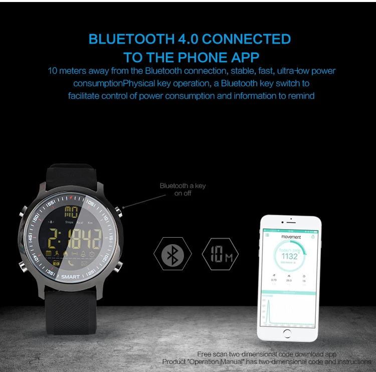 Round Waterproof Smart Watches