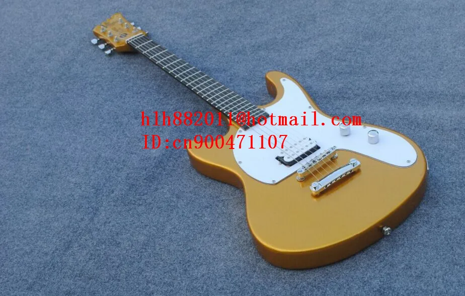 

FREE SHIPPING new Big John electric guitar in yellow with mahogany body made in China J-02