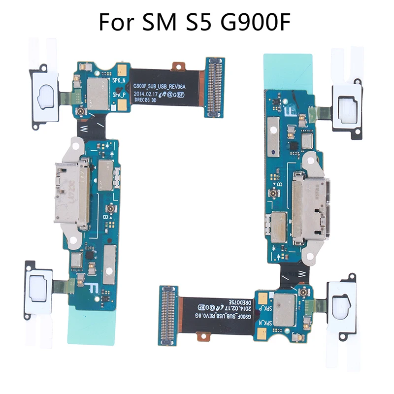 Original For Samsung S5 G900F Charger Charging Port Dock Connector USB Flex Cable 1Pc | Мобильные телефоны и аксессуары