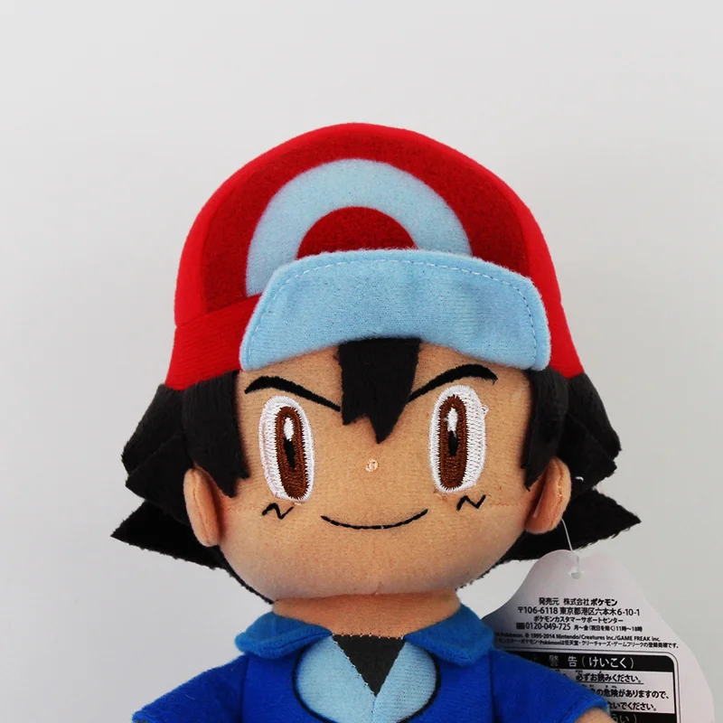 21 см Ash Ketchum плюшевые Мультяшные куклы игрушки Горячая Аниме Фигурка кукла игрушка мягкая игрушка PP хлопок милые для рождественских подарков