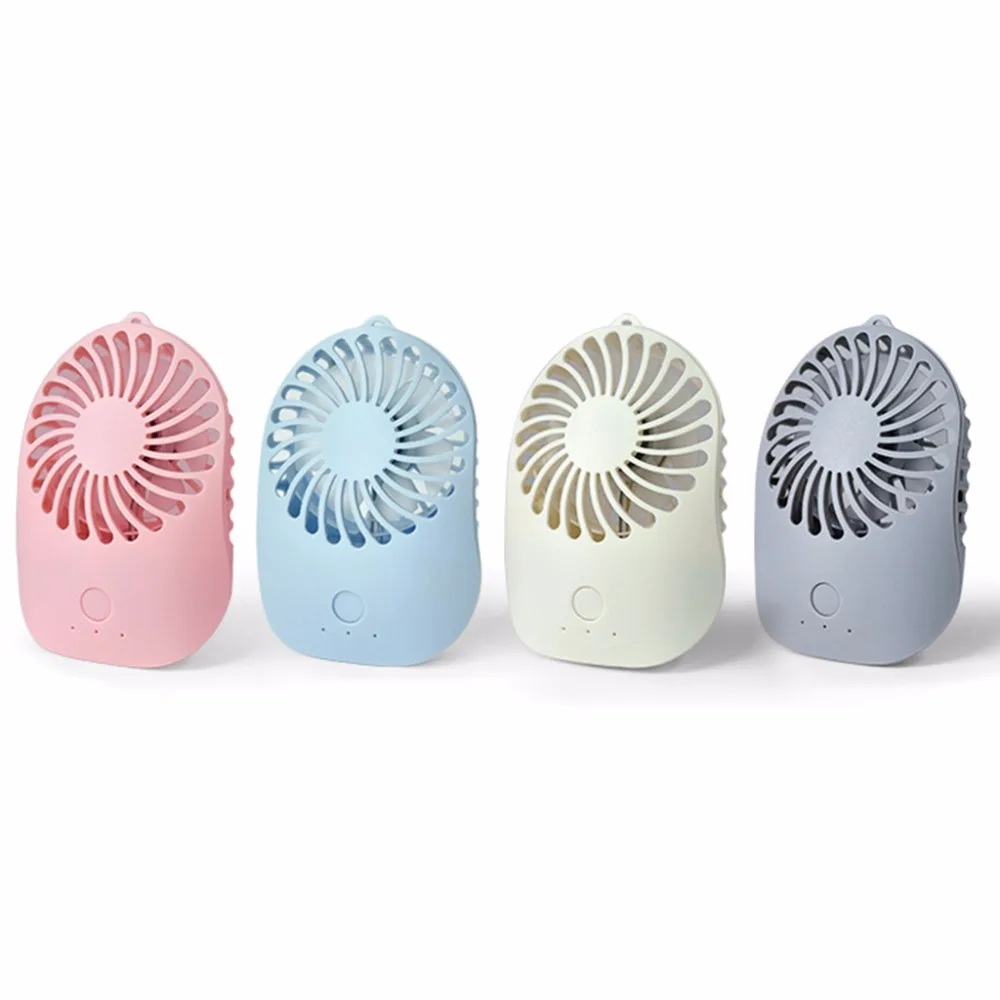 

USB Charging Mouse Type Fan Mini Air Conditioner Rechargeable Cooler Desktop Random Color New 2018