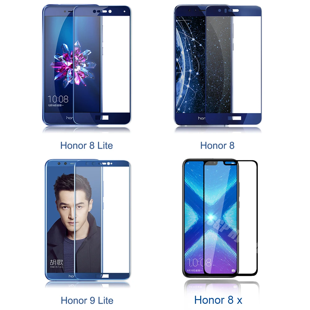 Защитное стекло Honor 9 lite для huawei honor 8x8 honor9 honer life light защита экрана закаленное
