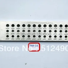Вольфрамовый Карбид Drawplate, ювелирное оборудование, 36 отверстий, полукруглые ювелирные изделия Drawplates