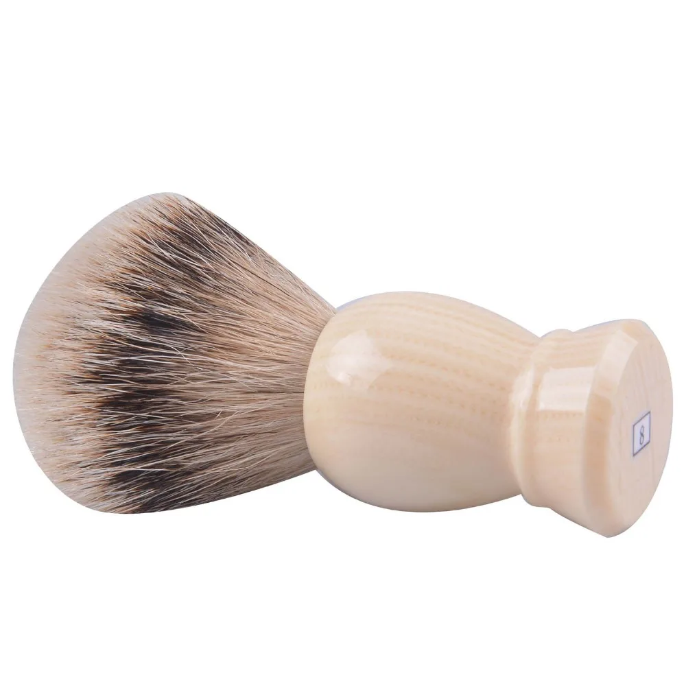 

CSB Shaving Brush for Men's with 100% Silvertip Badger hair faux Ivory handle Luxury gift for male shaving tools
