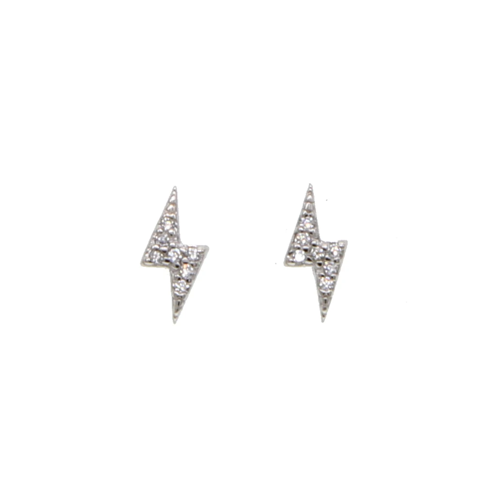 lightning stud earrings - Image 5