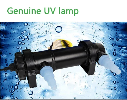 

Free shipping UV germicidal lamp Aquarium UV Sterilizer 7W Light Lamp Clarifier Pond Fish Reef Coral Tank Sterilization lamp