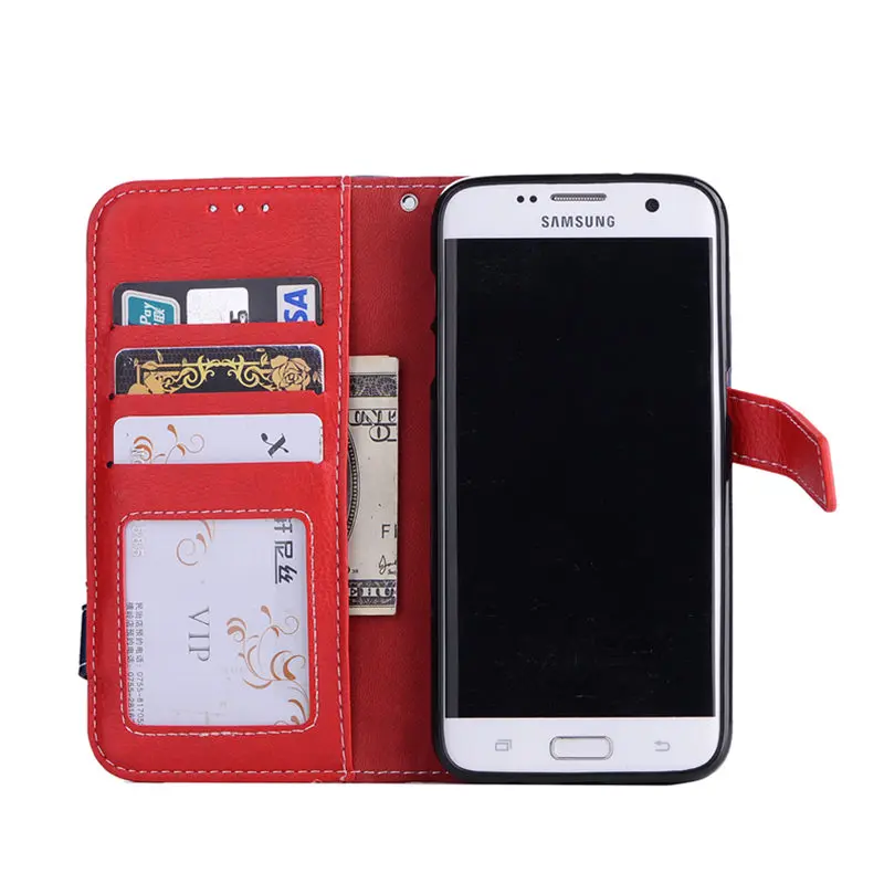 Чехол для телефона Samsung Galaxy A3 A5 J3 J5 J7 2017 S6 S7 S6Edge S7Edge Edge S8Plus S9Plus чехол книжка из