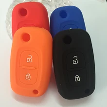 Replacement covers for Renault 2 Buttons Duster Logan Fluence Clio Keys Car Covers flip Keys case