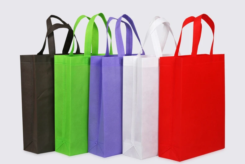 Хит продаж высокое качество эко-хозяйственная сумка с Handlefor одежда/подарок на Новый год принять печати логотипа