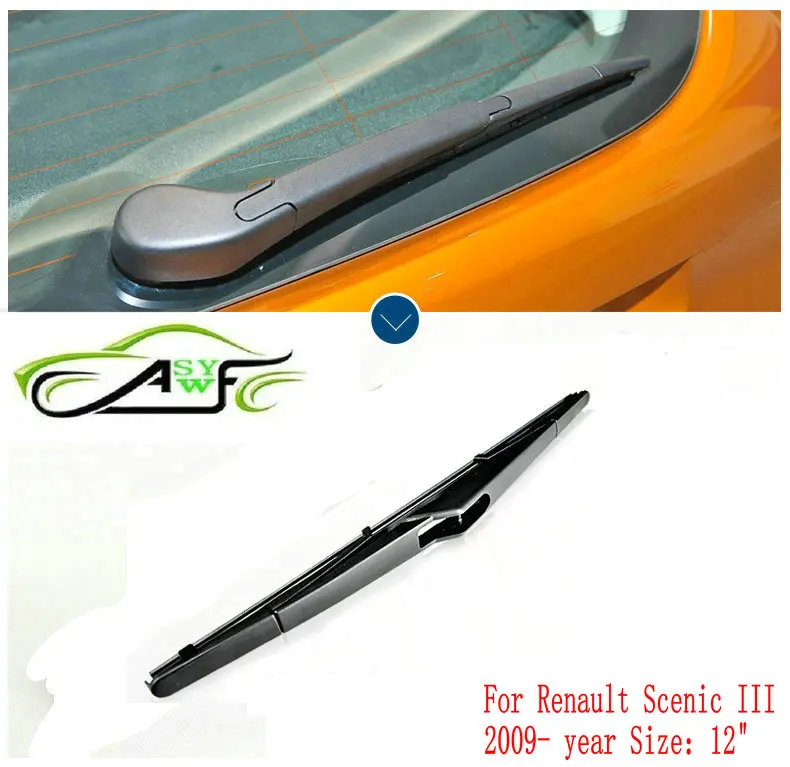 Car rear wiper blades For Renault Scenic III (From 2009 onwards) Soft