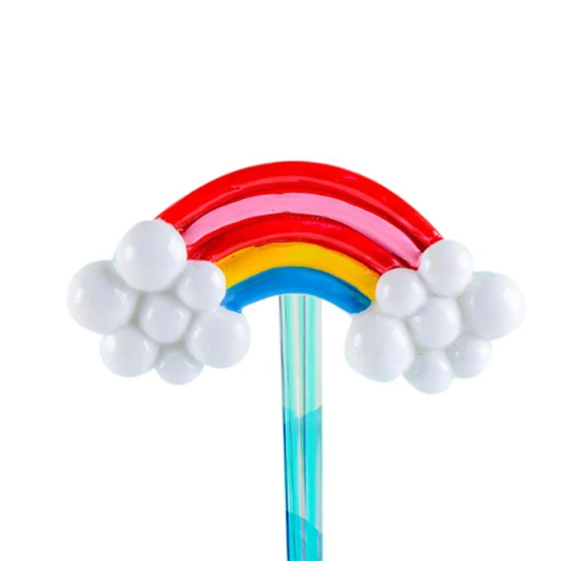 Resin Miniature Rainbow DIY Craft Accessory Home Garden Decoration Accessories Wear-resistant Creative C0418#30                 11