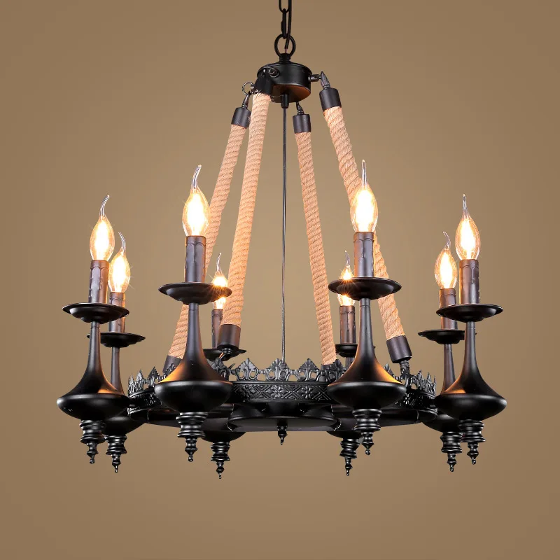 

Loft Rope Pendant lights Industrial lamps Cafe Bar Lighting Home Lighting Hanglampen Lampara Vintage Hanging Lamps Hanglamp