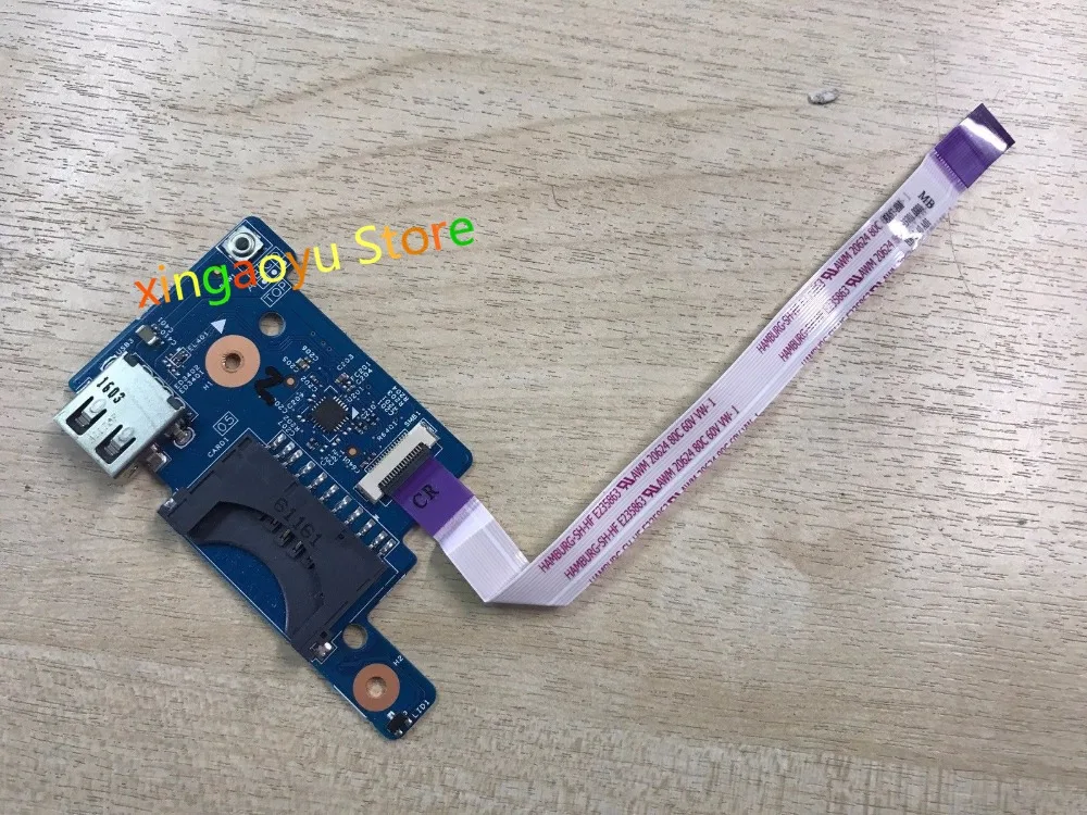 Для Acer Aspire E 15 Φ USB плата кнопки питания + кабель 448.03704.0011 100% ТЕСТ ОК | Компьютеры и