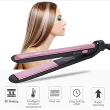 Керамические инструменты для укладки 2 в 1 выпрямитель для волос бигуди для волос плоский Утюг керамический инструмент для укладки волос гофрированные щипцы для завивки