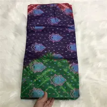 Дешевая ткань с бесплатной доставкой, красивый головной убор, Высококачественная Женская ткань bazin riche, новейшая морская парча, 5 ярдов/партия L45