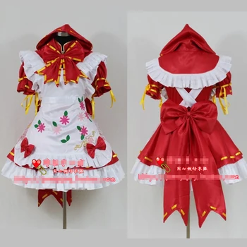 

Miku PROJECT DIVA 2 Little Red Hat Uniforms Cosplay Costume Free Shipping