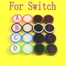 10 шт./лот красочные NS силиконовые крышки аналоговый стик, джойстик аналоговый резиновый чехол для Nintendo переключатель контроллер NS Joy-con
